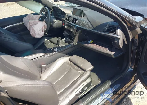 2015 BMW 435I xDrive из США, поврежденный, VIN WBA3R5C54FK371213